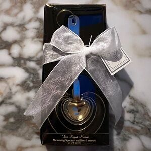 Kate Aspen Gift Box with heart measuring spoons